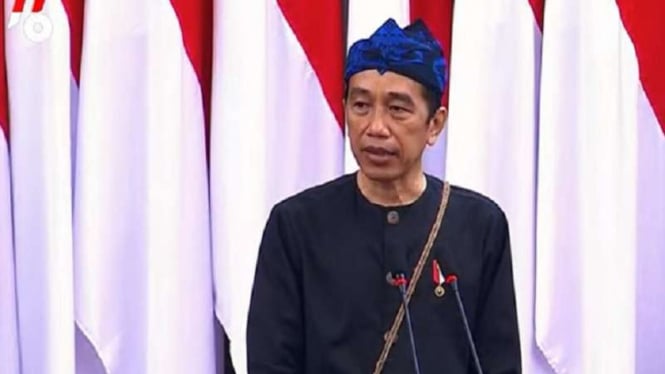Pidato Kenegaraan Presiden Jokowi saat sidang tahunan MPR 2021