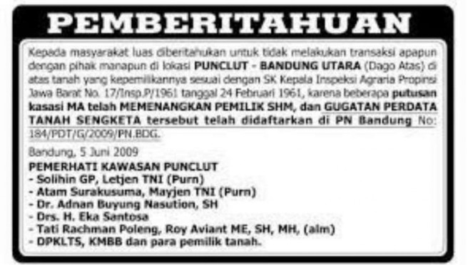 contoh iklan pemberitahuan contoh iklan pemberitahuan