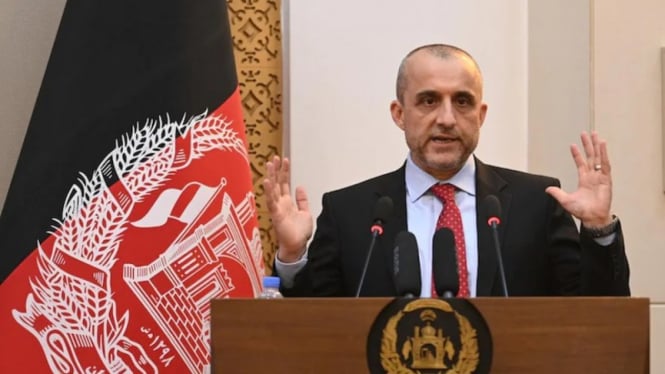 Mantan Wakil Presiden Pertama Afghanistan, Amrullah Saleh.