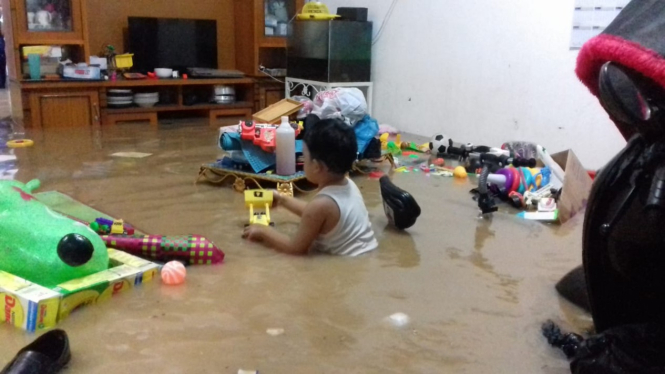 Banjir di Kota Padang.
