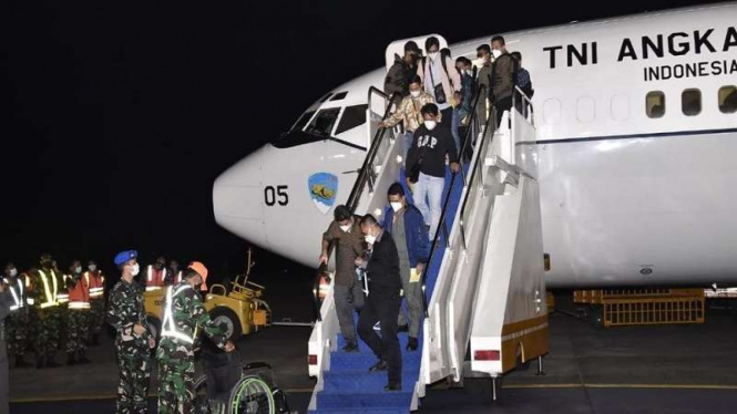 26 WNI di Afghanistan tiba di Indonesia setelah berhasil dievakuasi dari Kabul