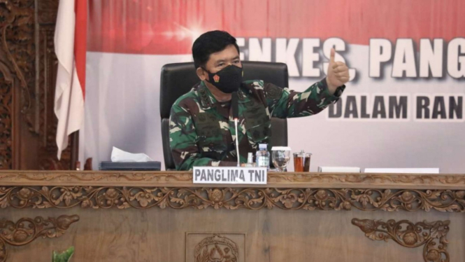 VIVA Militer: Panglima TNI Pimpin Rapat Penanganan COVID-19 di Klaten
