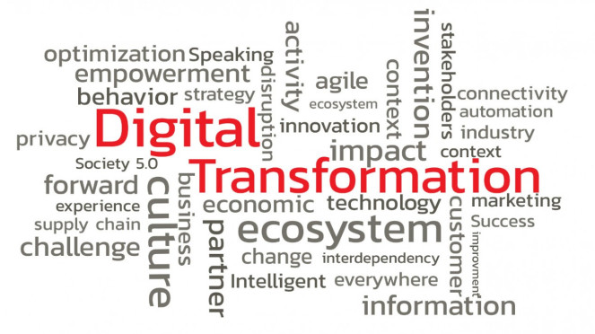 Transformasi digital.