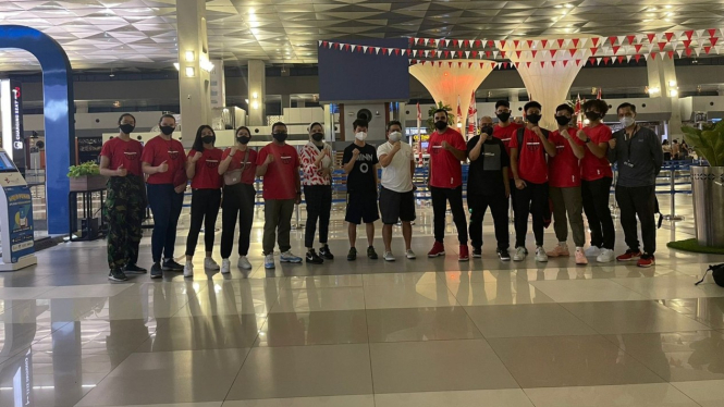 Timnas basket Indonesia bersiap mengikuti Piala Dunia Basket 3x3 U-18