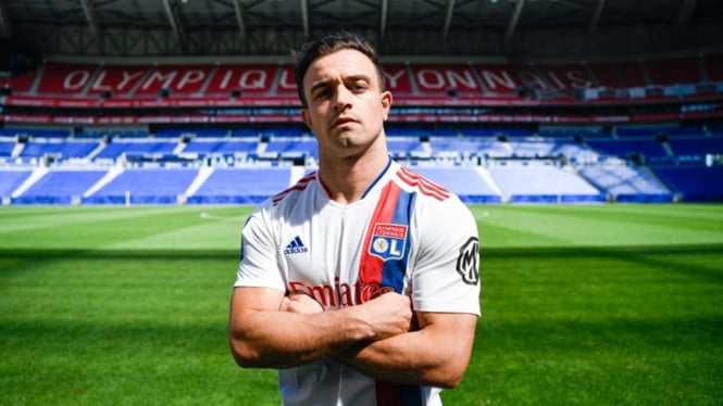 Xherdan Shaqiri resmi jadi pemain Lyon