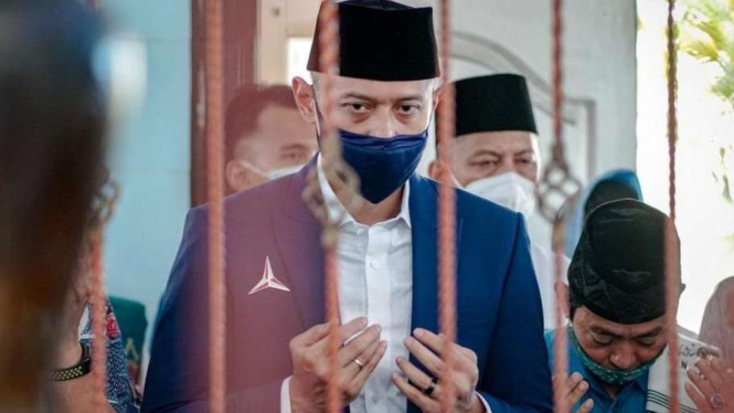 Ketua Umum Partai Demokrat Agus Harimurti Yudhoyono atau AHY.