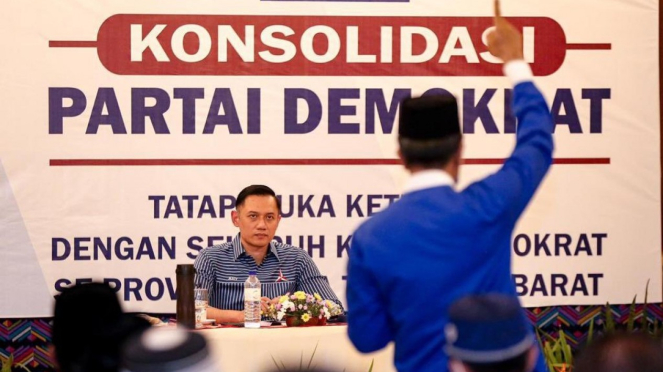 Ketua Umum Partai Demokrat Agus Harimurti Yudhoyono atau AHY.