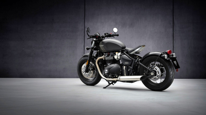 Triumph Bonneville Bobber edisi 2021.