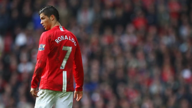 Cristiano Ronaldo saat di MU