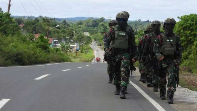 VIVA Militer: Pasukan Batalyon Intai Amfibi (Taifib) 3 Marinir TNI Angkatan Laut
