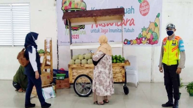 KAI group menggelar event Gelar Buah Nusantara 2021