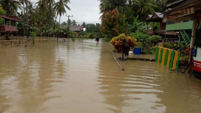 Rumah warga di Soppeng, Sulsel, terendam banjir