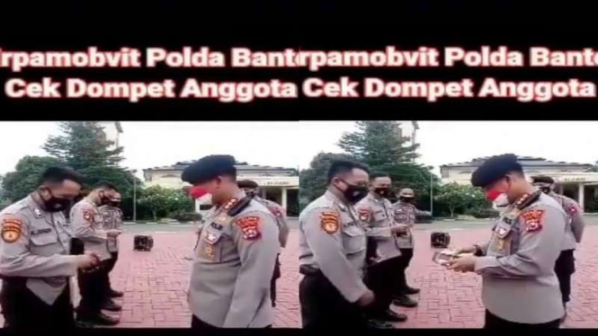Aksi viral Dirpamobvit Polda Banten