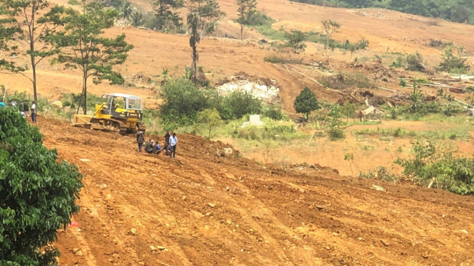 Lahan Garapan Sentul City di Kabupaten Bogor