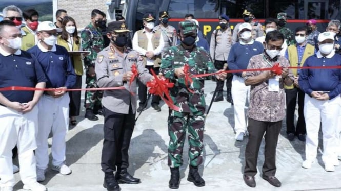 VIVA Militer: Panglima TNI resmikan 1500 unit rumah untuk Korban Bencana Palu