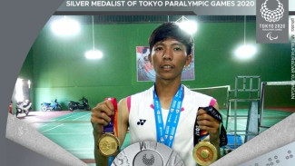 Profil Dheva Anrimusthi Peraih Perak Paralimpiade Tokyo 2020