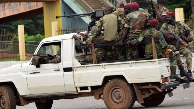 Kudeta Militer Guinea di ibukota Conakry
