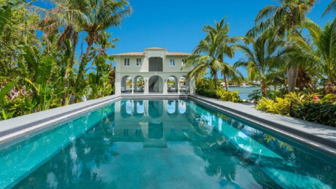 Rumah Al Capone di Miami, Florida.