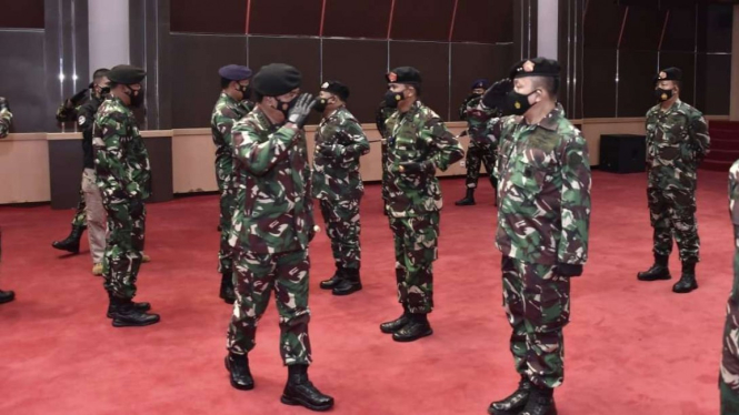 VIVA Militer: Panglima TNI terima laporan Korps Kenaikan Pangkat Pati TNI