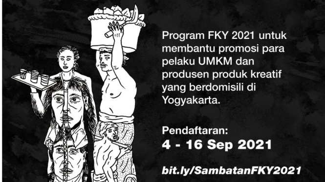 Program FKY 2021 untuk membantu promosi para pelaku UMKM.