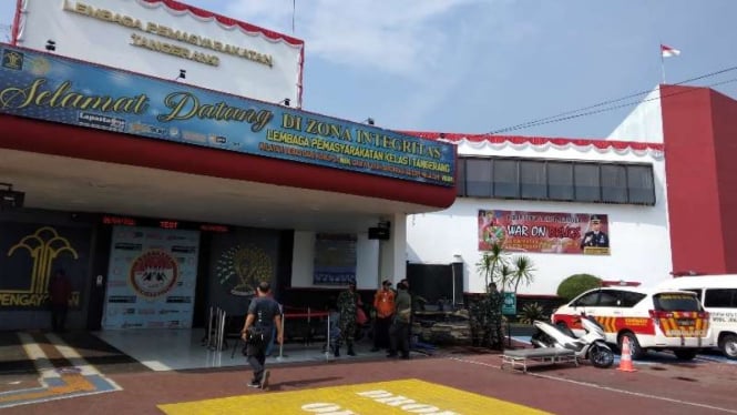 Kebakaran di lapas kelas 1 tangerang