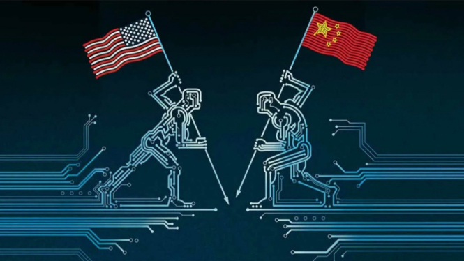 Perang Teknologi China dan Amerika Serikat (AS).