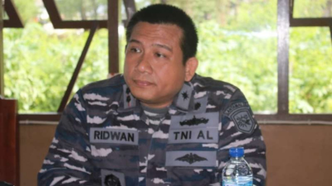 Komandan Pangkalan TNI Angkatan Laut Saumlaki Letkol Laut (P) Ridwan Rizky Musa.