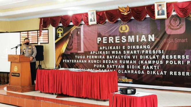 Siswa Sekolah Inspektur Polri (SIP) angkatan 50 ciptakan aplikasi cegah COVID-19