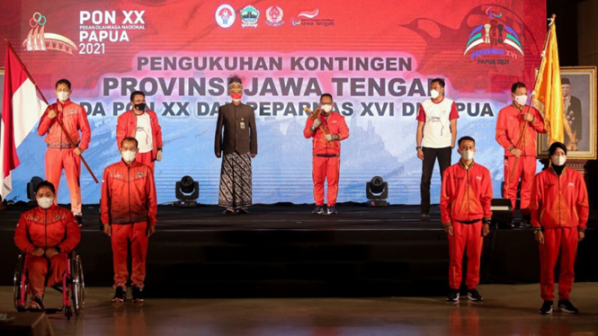 Kontingen Jawa Tengah untuk PON XX Papua