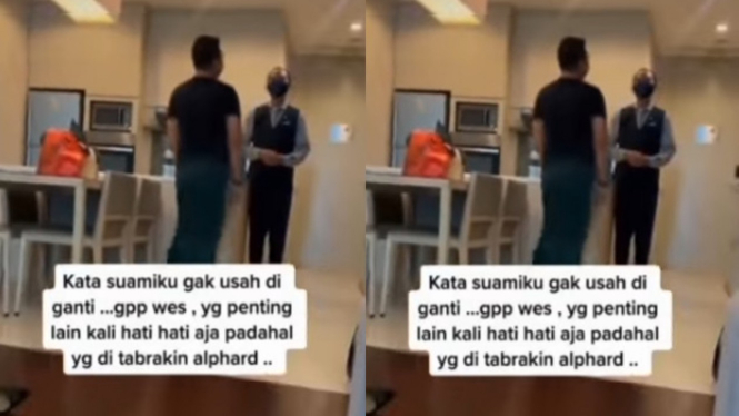 Viral Alphard Penyok, Pegawai Hotel Minta Maaf (Instagram/magelang_raya)
