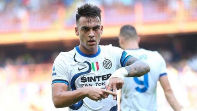 Striker Inter Milan, Lautaro Martinez.