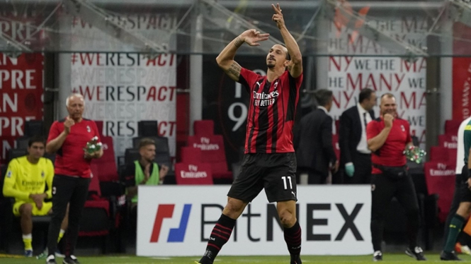 Striker AC Milan, Zlatan Ibrahimovic