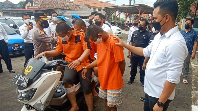 Pelaku Pecah Kaca Mobil di Serang Banten