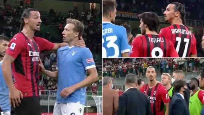 Momen Zlatan Ibrahimovic mencengkram leher Lucas Leiva