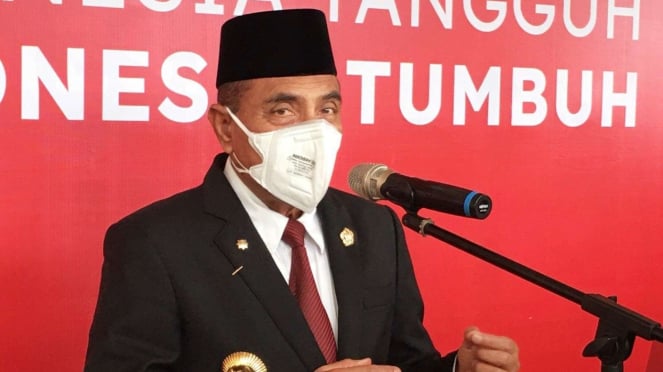 Gubernur Sumatera Utara Edy Rahmayadi.