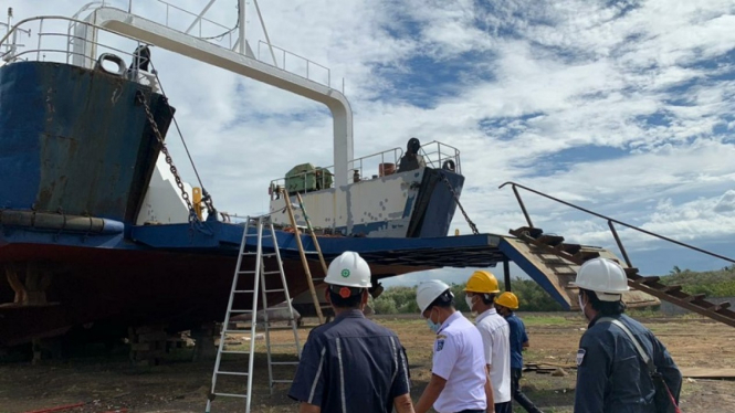 Kadishub NTB tinjau galangan kapal di Kayangan Lombok