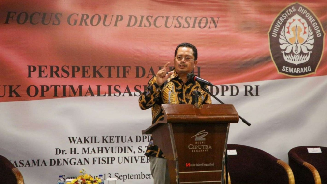Mahyudin, Wakil Ketua DPD RI