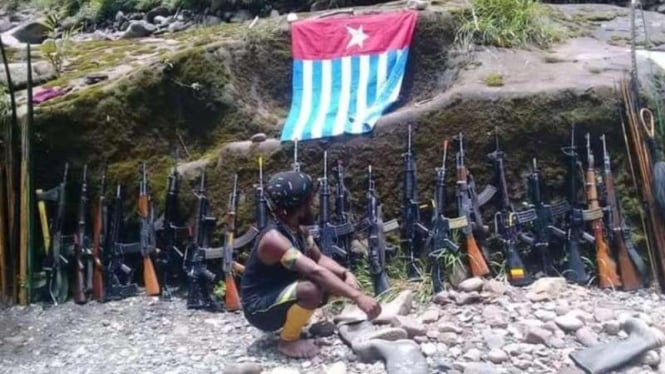 VIVA Militer: Anggota kelompok teroris Organisasi Papua Merdeka (OPM)