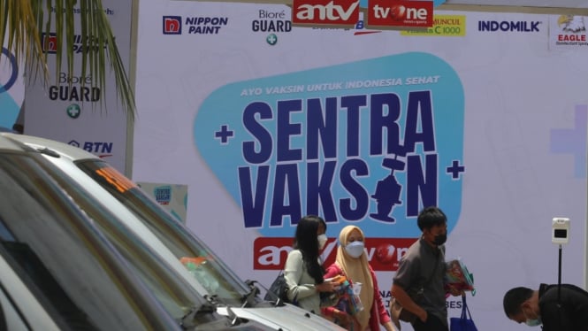 Sentra Vaksinasi Covid-19 ANTV TVOne