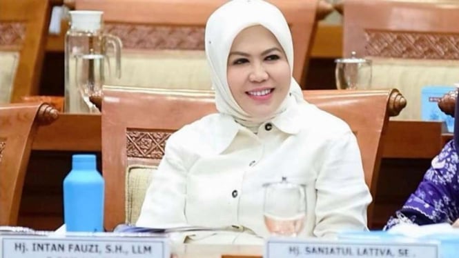 Intan Fauzi, Anggota DPR RI Fraksi PAN