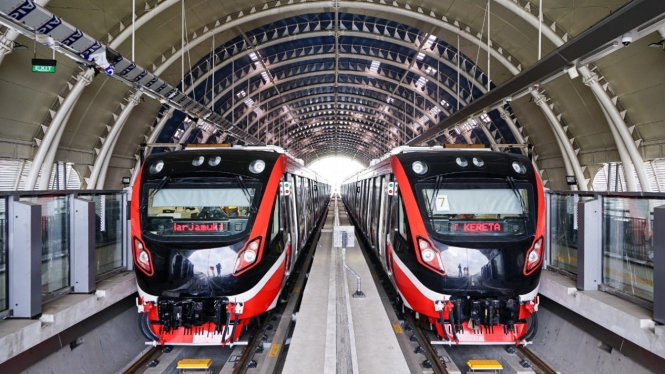 Uji Coba Terbatas Lrt Jabodebek Dimulai Hari Ini Simak Rutenya