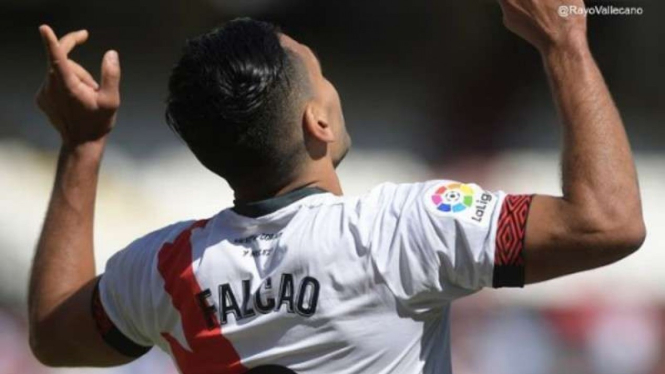 Striker Rayo Vallecano, Radamel Falcao.