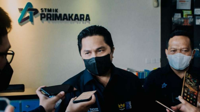 Menteri BUMN Erick Thohir.