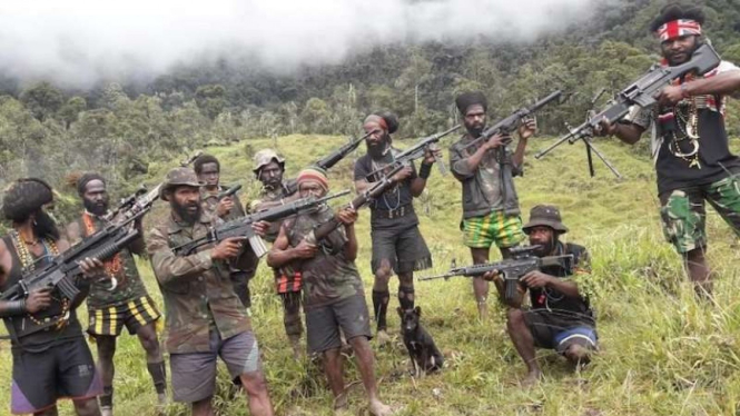 VIVA Militer: Kelompok teroris Organisasi Papua Merdeka (OPM)