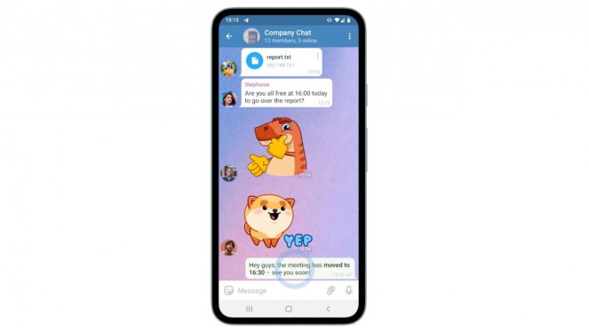 Fitur terbaru Telegram. Fitur terbaru Telegram.