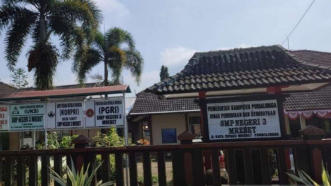 SMPN 3 Mrebet, Kabupaten Purbalingga, Jawa Tengah.