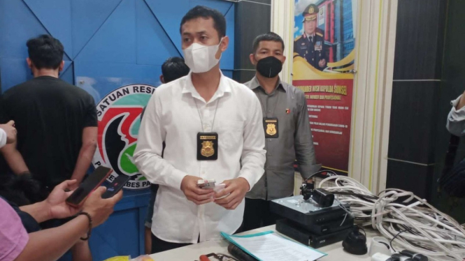 Kasat Narkoba Polrestabes Palembang AKBP Andi Supriadi.