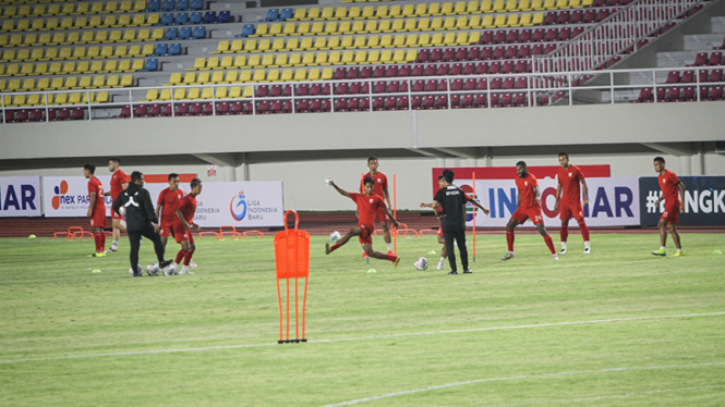 Persis Solo uji coba di Stadion Manahan