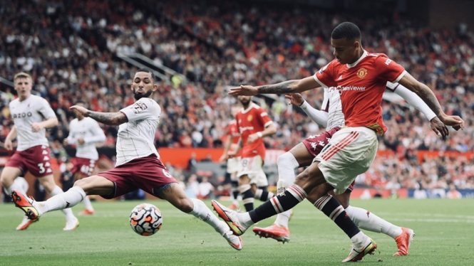 Pertandingan Manchester United vs Aston Villa