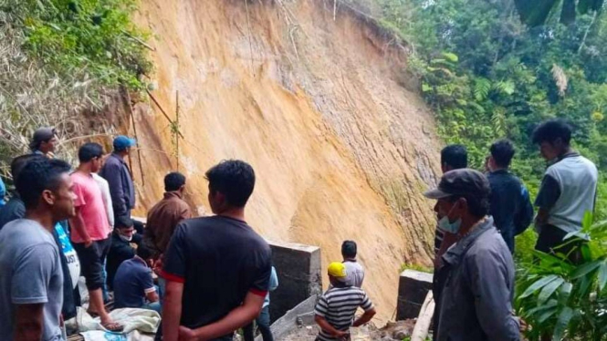 Lokasi Longsor di Kabupaten Karo, Sumatera Utara